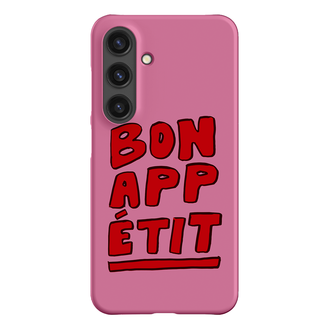 Bon Appetit Red Printed Phone Cases Samsung Galaxy S24 / Snap by The Dairy - The Dairy