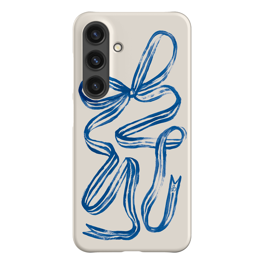 Bowerbird Ribbon Printed Phone Cases Samsung Galaxy S24 / Snap by Jasmine Dowling - The Dairy
