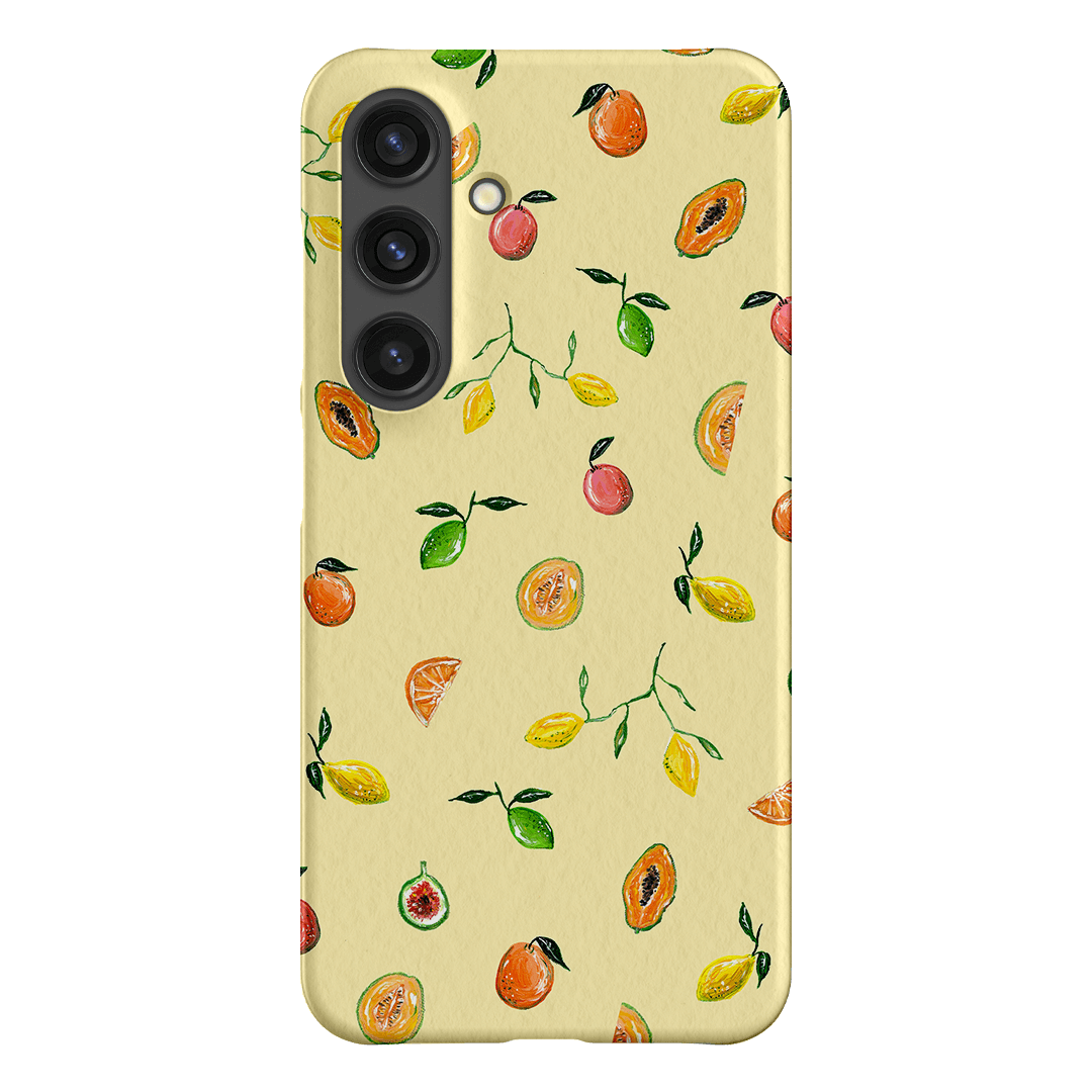 Golden Fruit Printed Phone Cases Samsung Galaxy S24 / Snap by BG. Studio - The Dairy