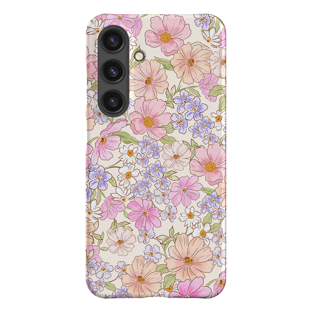 Lillia Flower Printed Phone Cases Samsung Galaxy S24 / Snap by Oak Meadow - The Dairy
