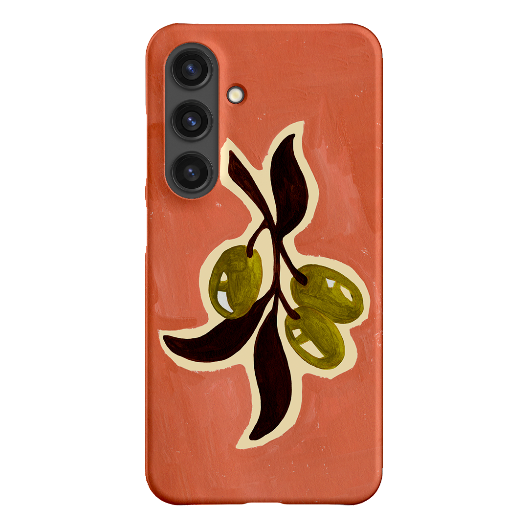 Olives Printed Phone Cases Samsung Galaxy S24 / Snap by Studio Bon - The Dairy