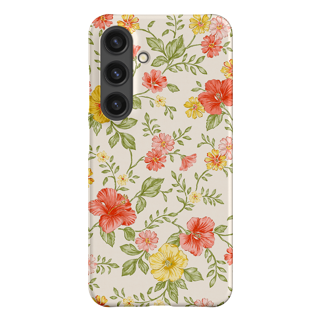 Hibiscus Printed Phone Cases Samsung Galaxy S24 / Snap by Oak Meadow - The Dairy