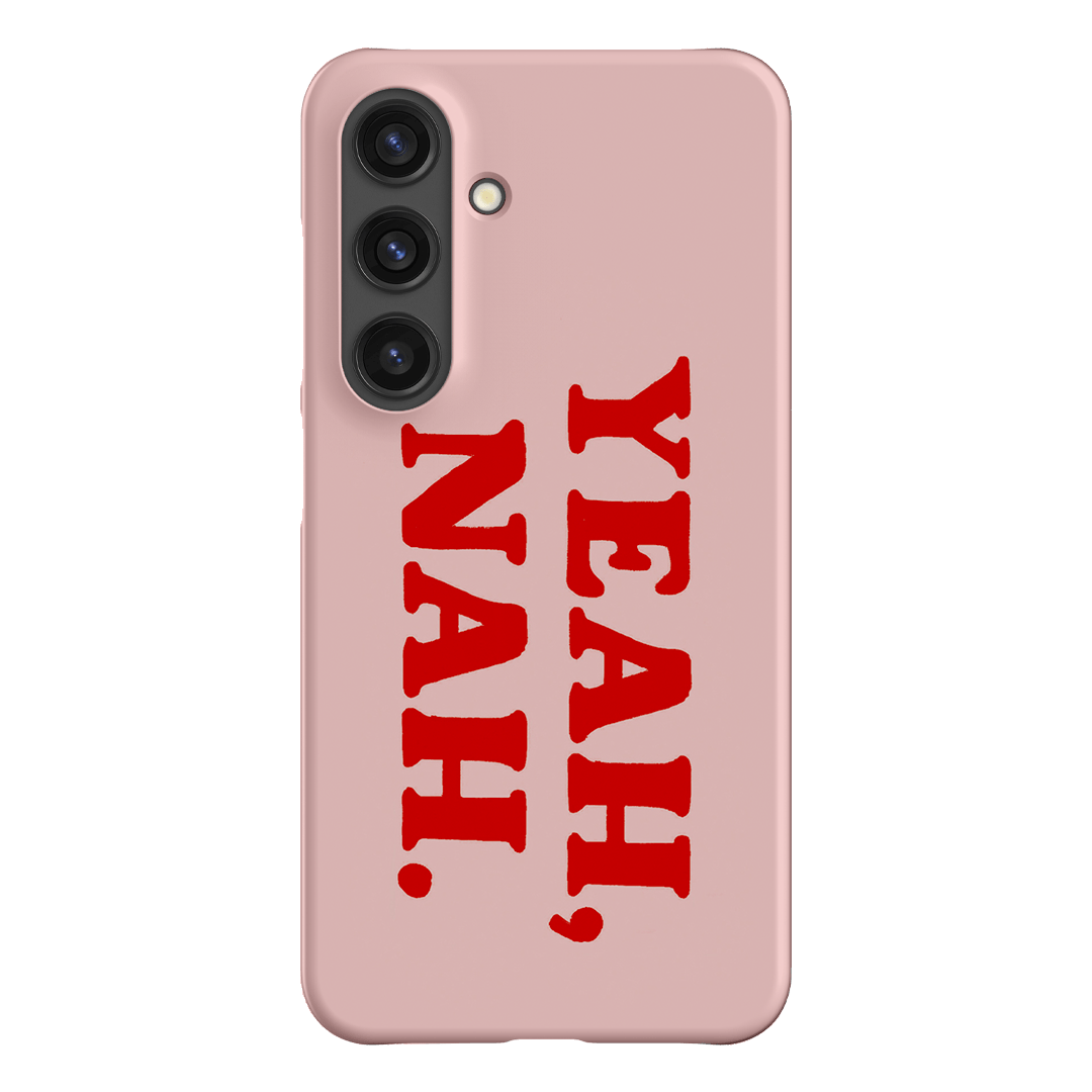Yeah Nah Printed Phone Cases Samsung Galaxy S24 / Snap by Jasmine Dowling - The Dairy