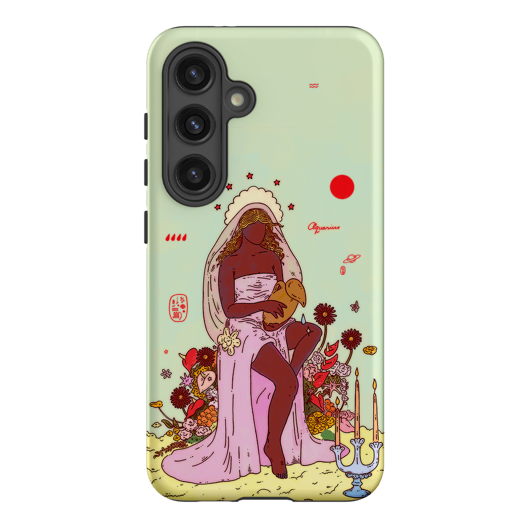 Aquarius Season Printed Phone Cases Samsung Galaxy S24 / Armoured by Easty Beasty - The Dairy