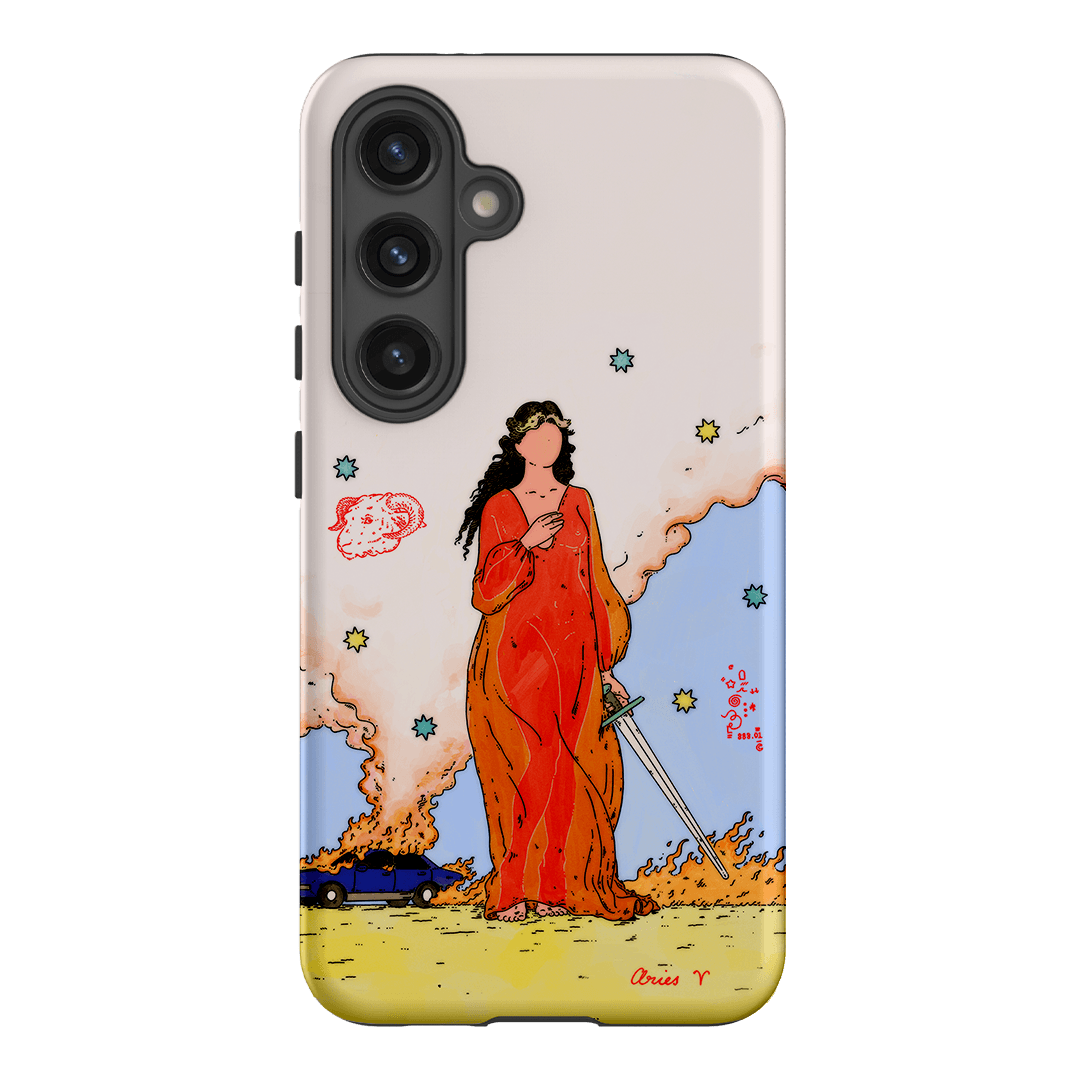 Aries Season Printed Phone Cases Samsung Galaxy S24 / Armoured by Easty Beasty - The Dairy