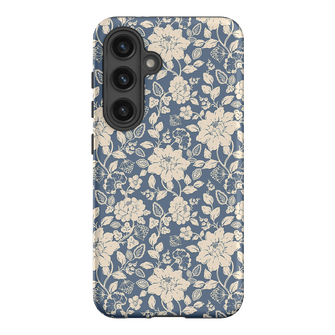 Blue Garden Printed Phone Cases Samsung Galaxy S24 / Armoured by Kasiags Art - The Dairy