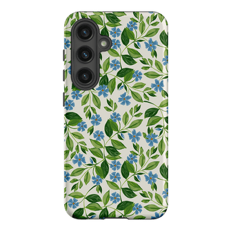 Blue Vines Printed Phone Cases Samsung Galaxy S24 / Armoured by Ellie Mae - The Dairy