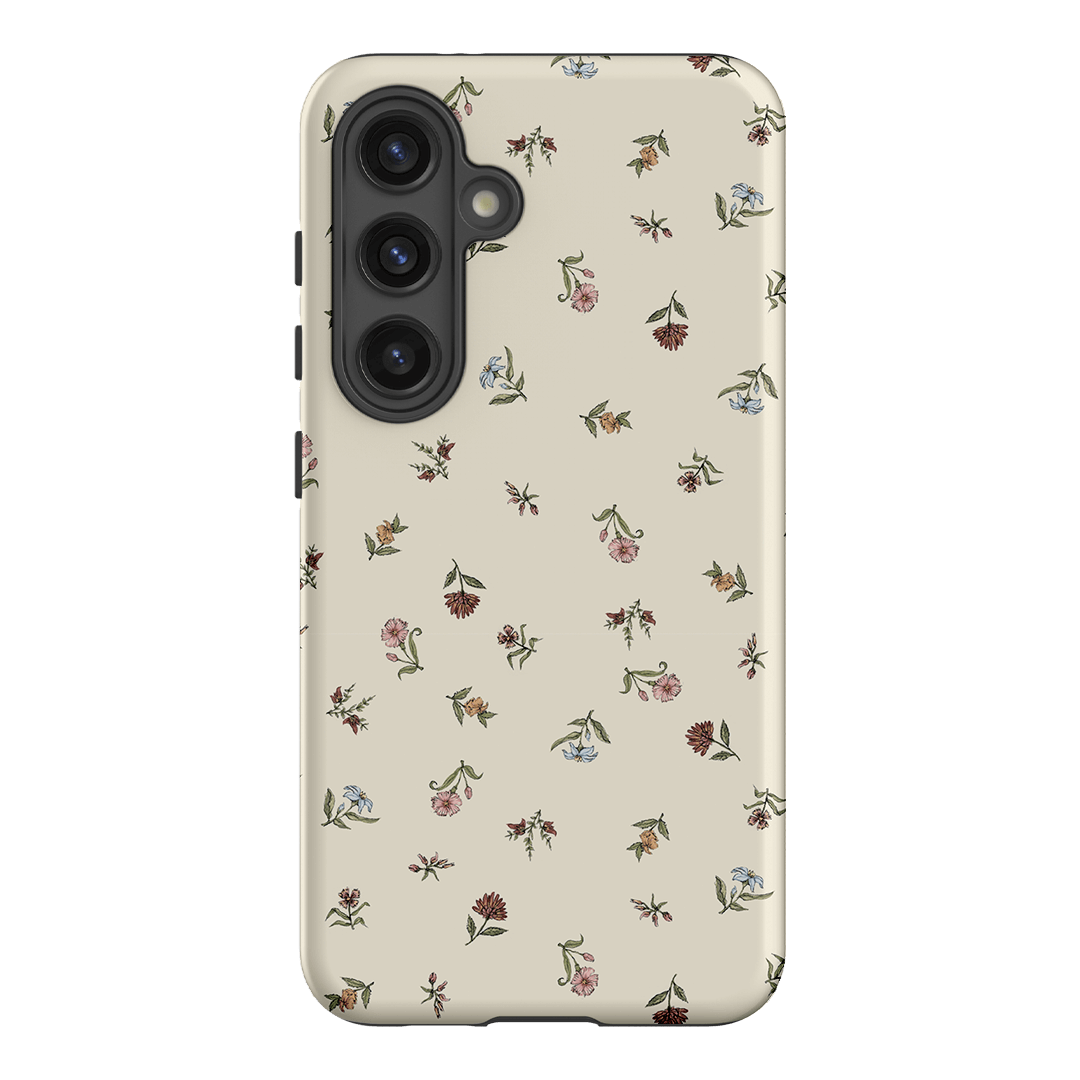 Butter Ditsy Printed Phone Cases Samsung Galaxy S24 / Armoured by Veronica Tucker - The Dairy
