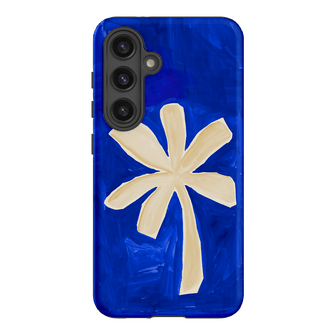Bleu Palm Printed Phone Cases Samsung Galaxy S24 / Armoured by Charlie Taylor - The Dairy