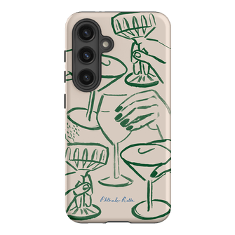 Cheers Printed Phone Cases Samsung Galaxy S24 / Armoured by Phthalo Ruth - The Dairy