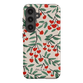 Cherry Love Printed Phone Cases Samsung Galaxy S24 / Armoured by Phthalo Ruth - The Dairy