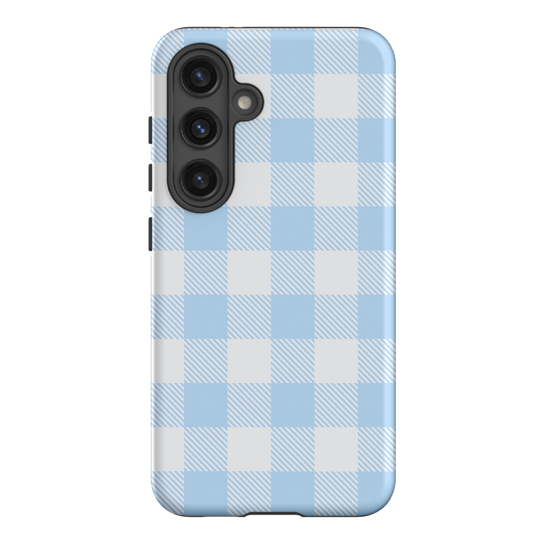 Cloud Plaid Printed Phone Cases Samsung Galaxy S24 / Armoured by The Dairy - The Dairy