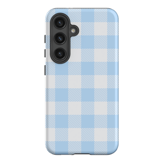 Cloud Plaid Printed Phone Cases Samsung Galaxy S24 / Armoured by The Dairy - The Dairy