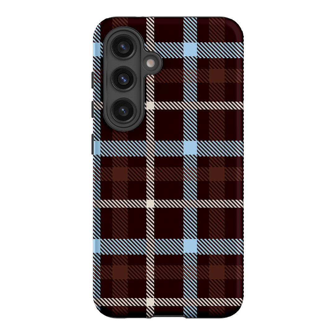 Coco Plaid Printed Phone Cases Samsung Galaxy S24 / Armoured by The Dairy - The Dairy
