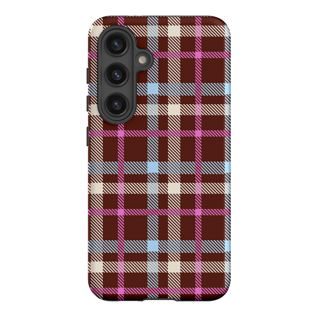Confetti Plaid Printed Phone Cases Samsung Galaxy S24 / Armoured by The Dairy - The Dairy