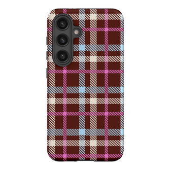 Confetti Plaid Printed Phone Cases Samsung Galaxy S24 / Armoured by The Dairy - The Dairy