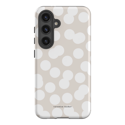 Confetti White Printed Phone Cases Samsung Galaxy S24 / Armoured by Veronica Tucker - The Dairy