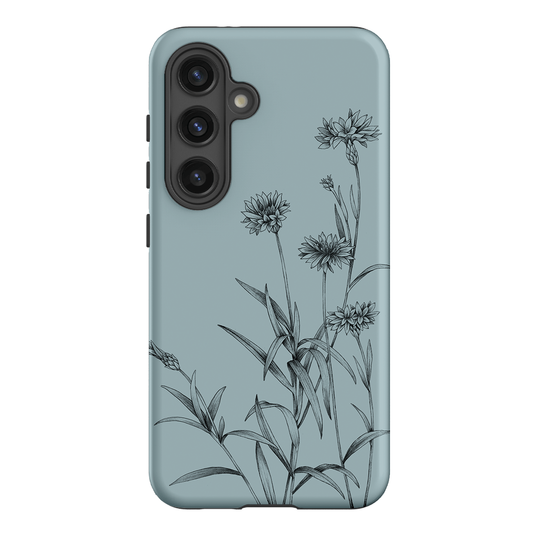 Cornflowers Study Printed Phone Cases Samsung Galaxy S24 / Armoured by Typoflora - The Dairy