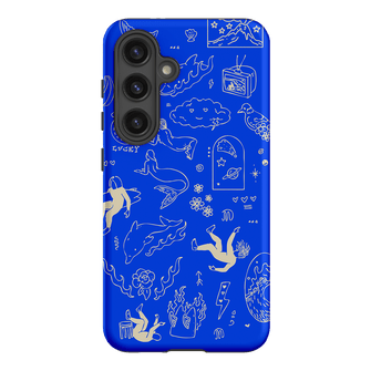 Easty Flash Blue Printed Phone Cases Samsung Galaxy S24 / Armoured by Easty Beasty - The Dairy