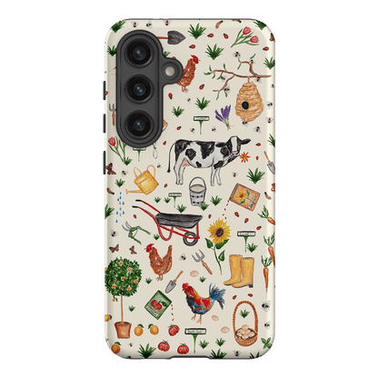 Farm Stay Printed Phone Cases Samsung Galaxy S24 / Armoured by BG. Studio - The Dairy