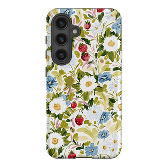 Garden Strawberries Printed Phone Cases Samsung Galaxy S24 / Armoured by Ellie Mae - The Dairy