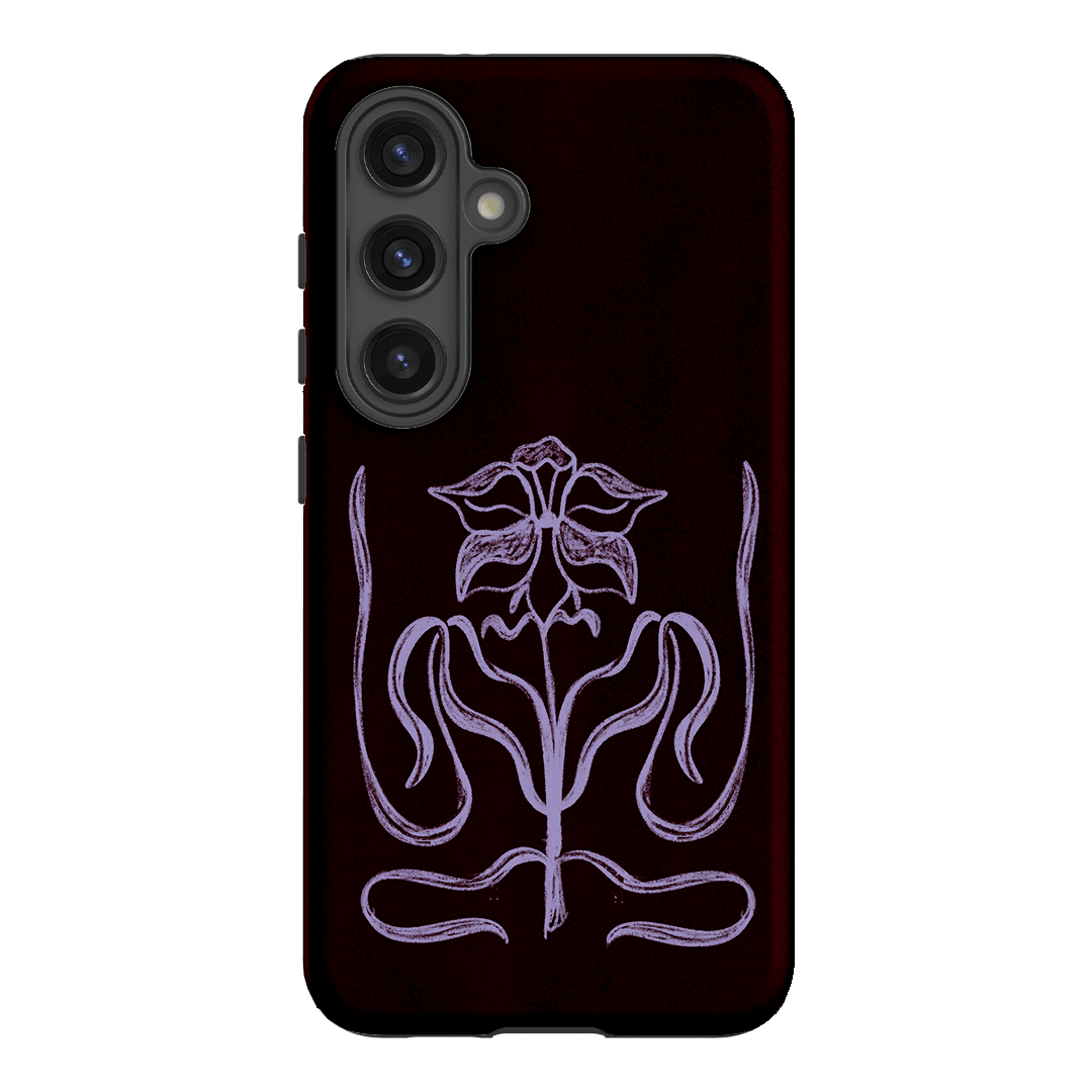 Growth Burgundy Printed Phone Cases by The Dairy - The Dairy