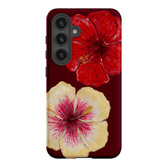 Hibiscus Flower Printed Phone Cases Samsung Galaxy S24 / Armoured by BG. Studio - The Dairy