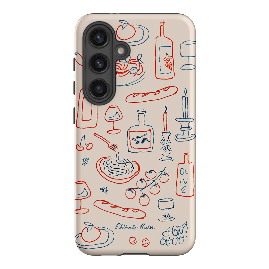 Italian Fare Printed Phone Cases Samsung Galaxy S24 / Armoured by Phthalo Ruth - The Dairy