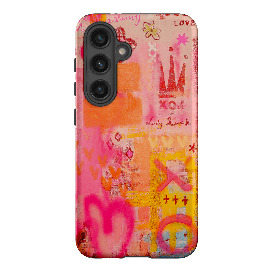 Lady Luck Printed Phone Cases Samsung Galaxy S24 / Armoured by Jackie Green - The Dairy