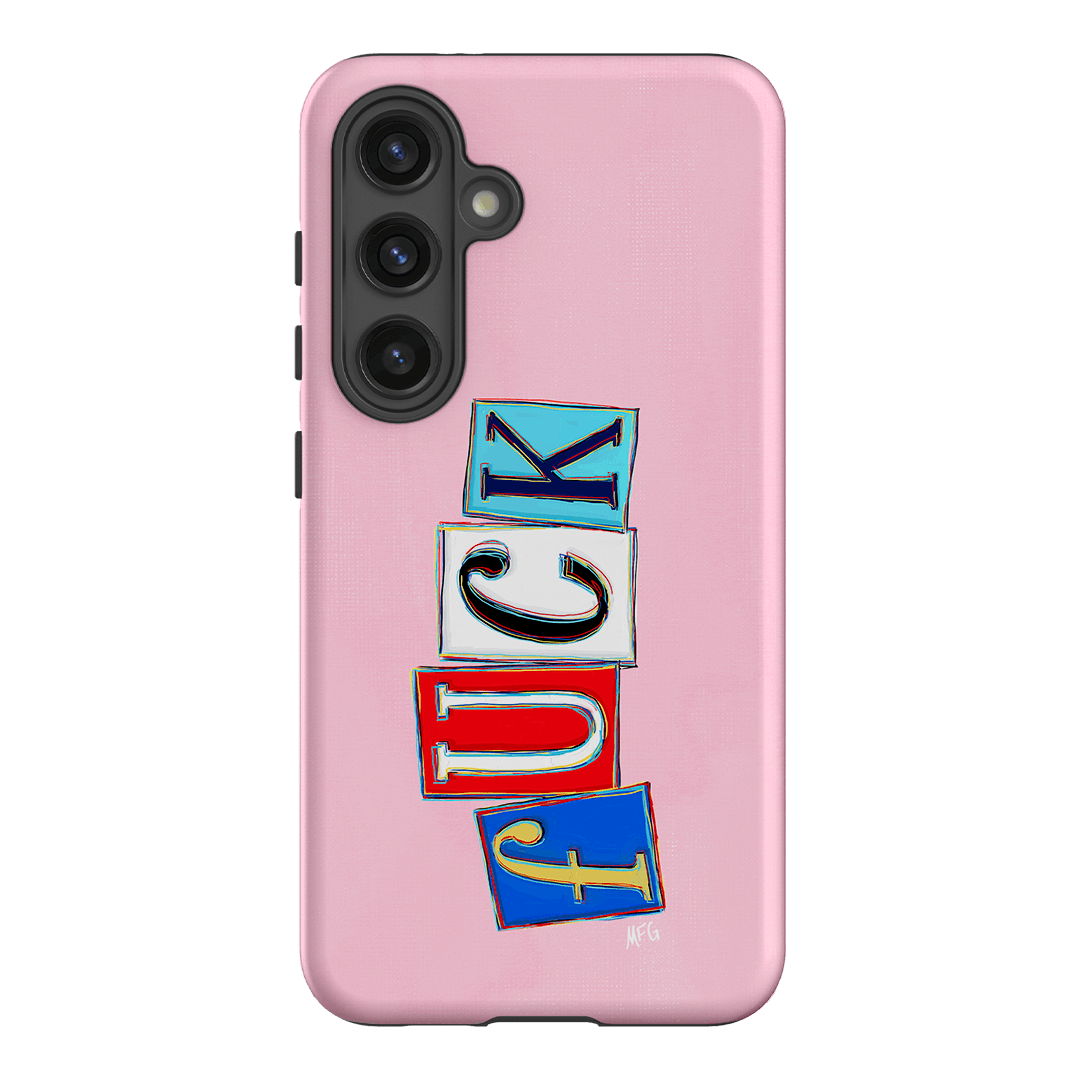 Lil Fcks Pink Printed Phone Cases Samsung Galaxy S24 / Armoured by Margarbs Art - The Dairy