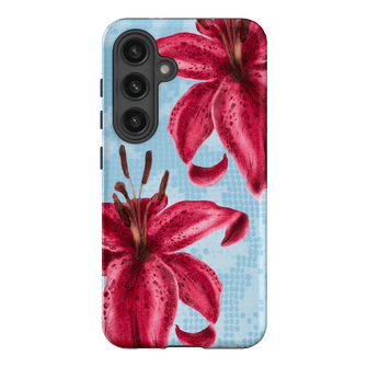 Lillies Printed Phone Cases Samsung Galaxy S24 / Armoured by Sally Hungerford - The Dairy