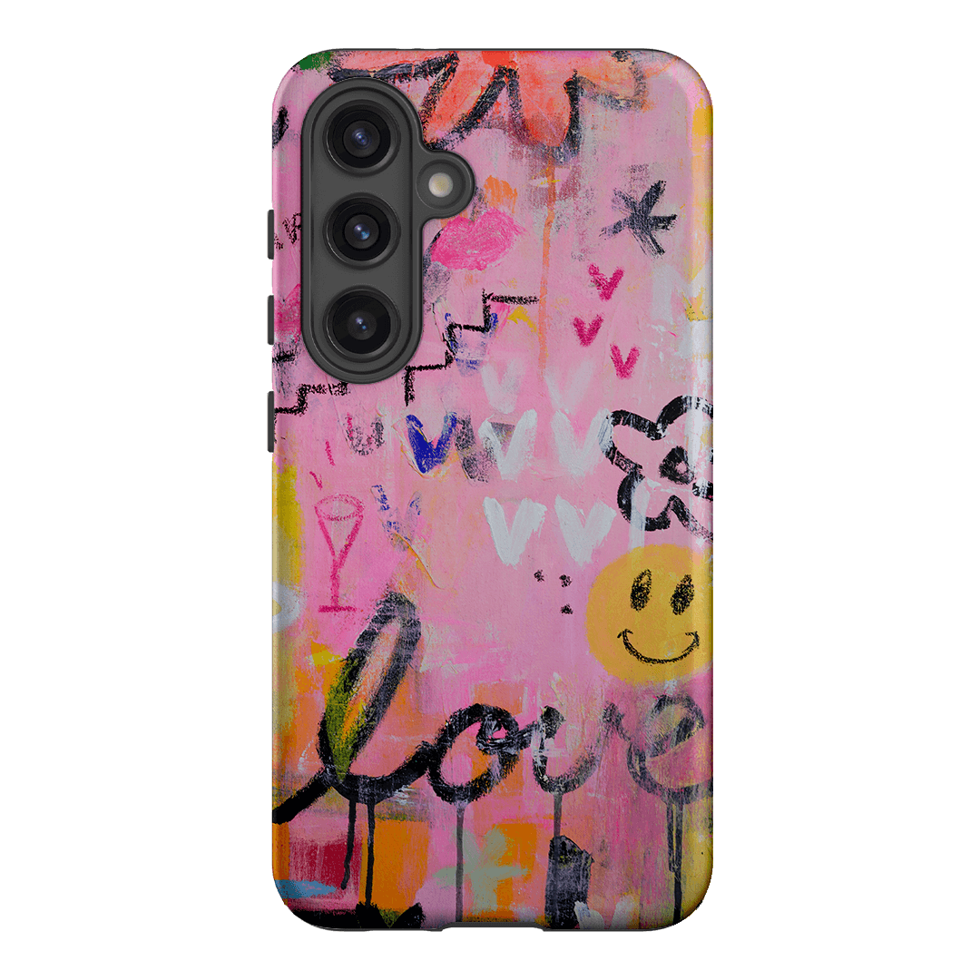 Love Smiles Printed Phone Cases Samsung Galaxy S24 / Armoured by Jackie Green - The Dairy
