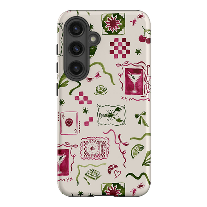 Martini Gal Printed Phone Cases Samsung Galaxy S24 / Armoured by Charlie Taylor - The Dairy