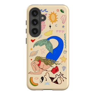 Mermaid Salad Cream Printed Phone Cases Samsung Galaxy S24 / Armoured by Easty Beasty - The Dairy