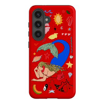 Mermaid Salad Scarlet Printed Phone Cases Samsung Galaxy S24 / Armoured by Easty Beasty - The Dairy