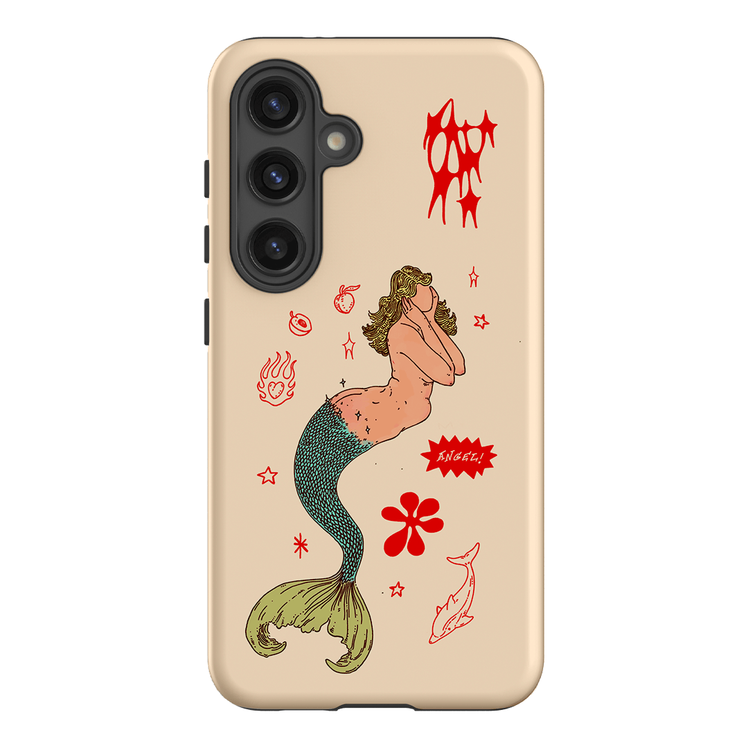 Mimi Cream Printed Phone Cases Samsung Galaxy S24 / Armoured by Easty Beasty - The Dairy