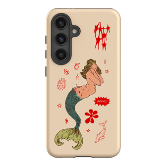 Mimi Cream Printed Phone Cases Samsung Galaxy S24 / Armoured by Easty Beasty - The Dairy