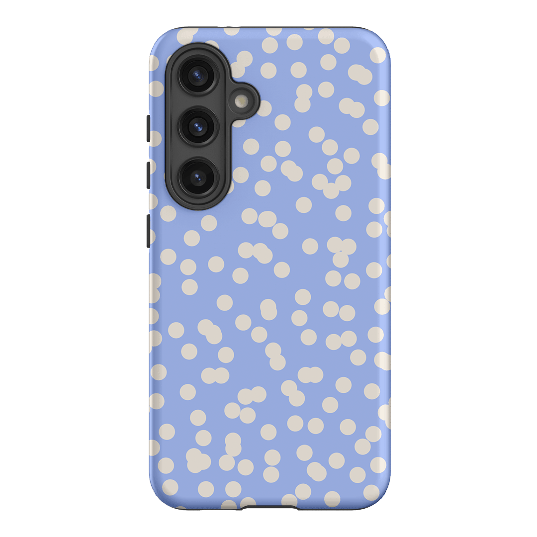 Mini Confetti Periwinkle Salt Printed Phone Cases Samsung Galaxy S24 / Armoured by Veronica Tucker - The Dairy