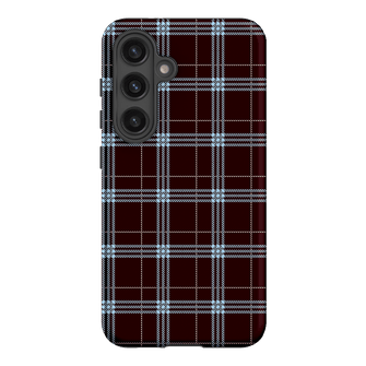Mocha Plaid Printed Phone Cases Samsung Galaxy S24 / Armoured by The Dairy - The Dairy