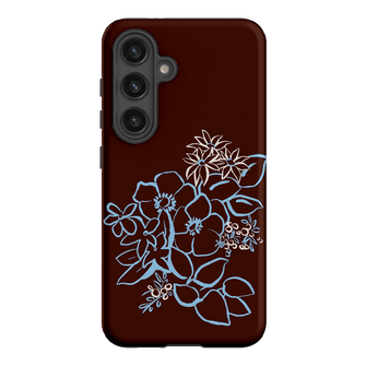 Mocha Posy Printed Phone Cases Samsung Galaxy S24 / Armoured by Typoflora - The Dairy