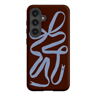 Mocha Ribbon Printed Phone Cases Samsung Galaxy S24 / Armoured by Jasmine Dowling - The Dairy