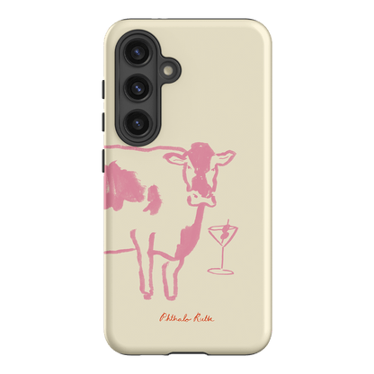 Mootini Pink Printed Phone Cases by Phthalo Ruth - The Dairy