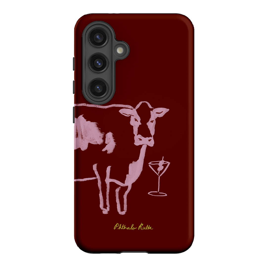 Mootini Berry Printed Phone Cases Samsung Galaxy S24 / Armoured by Phthalo Ruth - The Dairy
