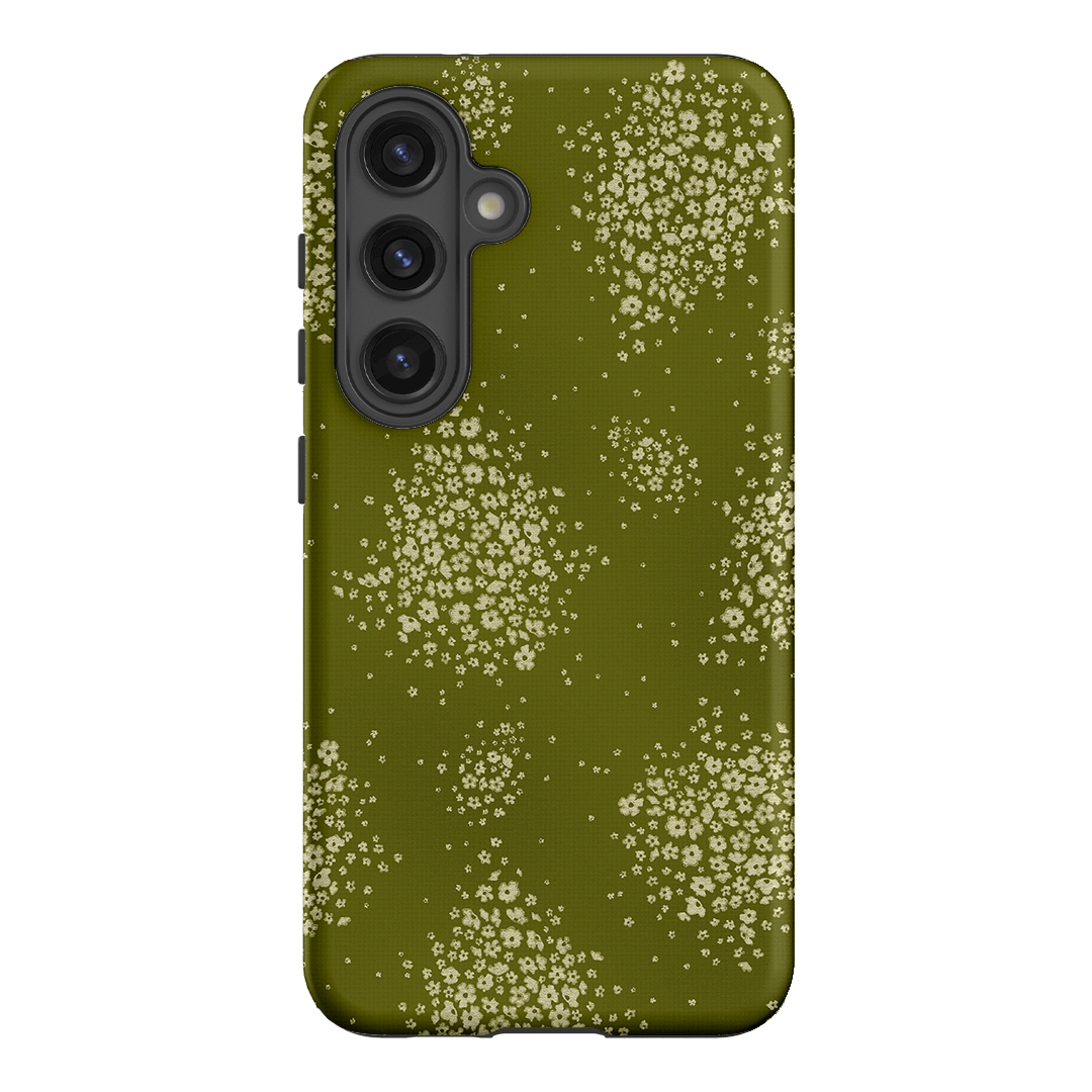Olive Bloom Printed Phone Cases Samsung Galaxy S24 / Armoured by Veronica Tucker - The Dairy