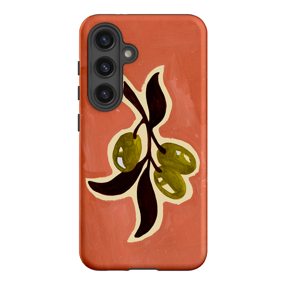 Olives Printed Phone Cases Samsung Galaxy S24 / Armoured by Studio Bon - The Dairy