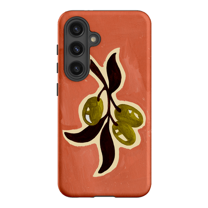Olives Printed Phone Cases Samsung Galaxy S24 / Armoured by Studio Bon - The Dairy