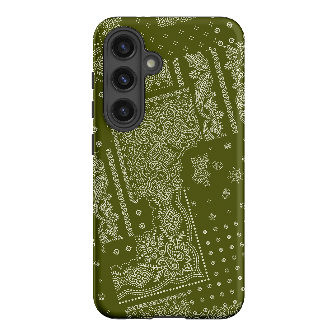 Paisley Fern Printed Phone Cases Samsung Galaxy S24 / Armoured by The Dairy - The Dairy