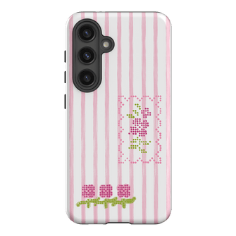 Patchwork Pink Printed Phone Cases Samsung Galaxy S24 / Armoured by Kayla Carr - The Dairy