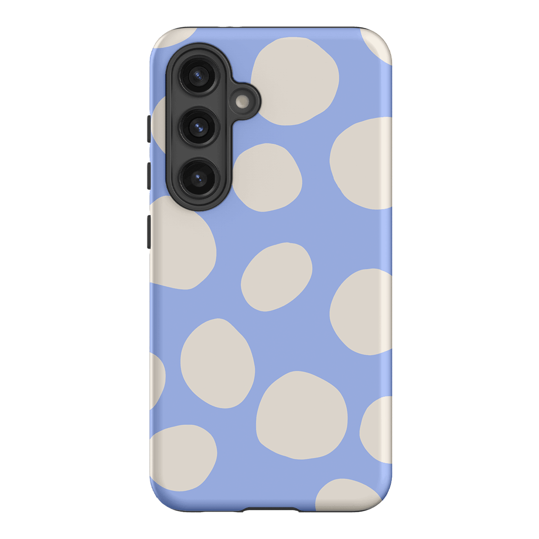 Pebbles Periwinkle Salt Printed Phone Cases Samsung Galaxy S24 / Armoured by Veronica Tucker - The Dairy