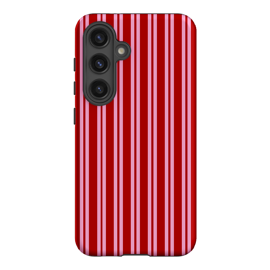 Punch Stripes Printed Phone Cases Samsung Galaxy S24 / Armoured by The Dairy - The Dairy